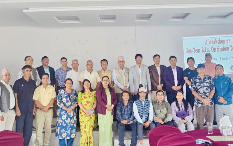 Inauguration of the Three-Day Workshop on One-Year B.Ed. Curriculum Development Concluded