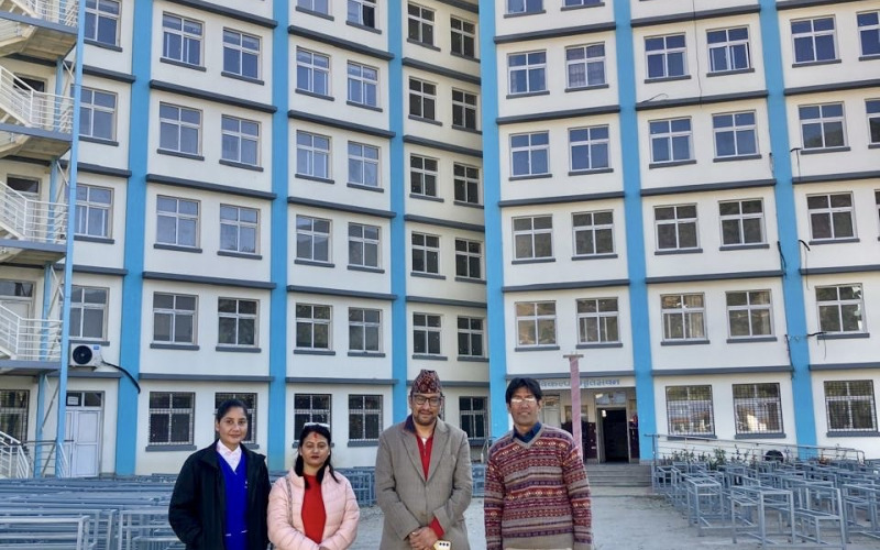Vice-Chancellor Visits Karnali Academy of Health Sciences for On-Site Observation and Discussions